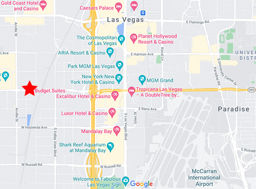 Tropicana Las Vegas Map Strip - United States Map